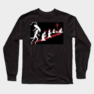 Xenomorph in the Manger Long Sleeve T-Shirt